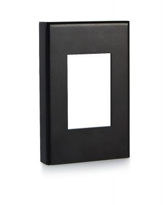 Luxestat - Thermostat Cover Steel Black Matte