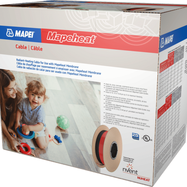 Mapei - Mapeheat Radiant Heating Cable 240V 250 Linear Feet …