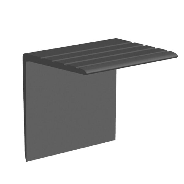 Core Flooring - Vinyl Overlap Stair Nose Square #14 Light Gre…