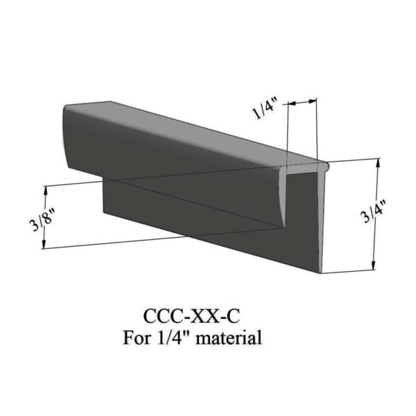 Tarkett - Cove Caps - CCC 63 C For .080" materials #63 Burnt …