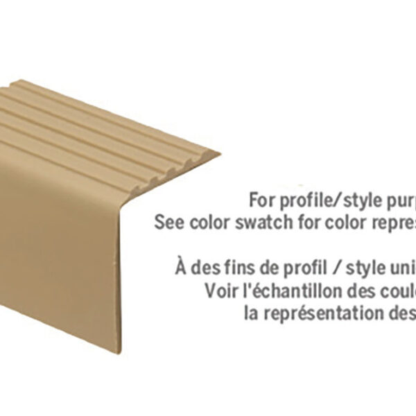 M-D PRO - Vinyl Drop Overlap Stair Nosing #283 Flagstone 1 7/8" …
