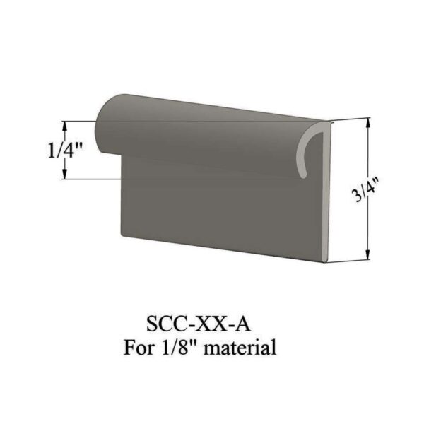 Tarkett - Cove Caps - SCC 24 A For 1/8" materials #24 Grey H…