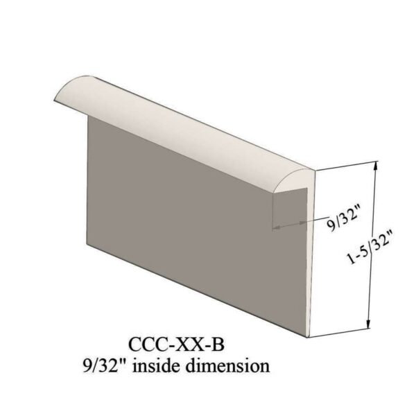 Tarkett - Cove Caps - CCC 01 B For 1/4" materials #1 Snow …