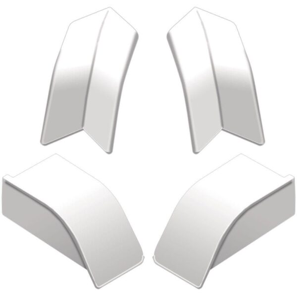 Schluter - DILEX-AS Corner Kit - PVC Plastic Bright White