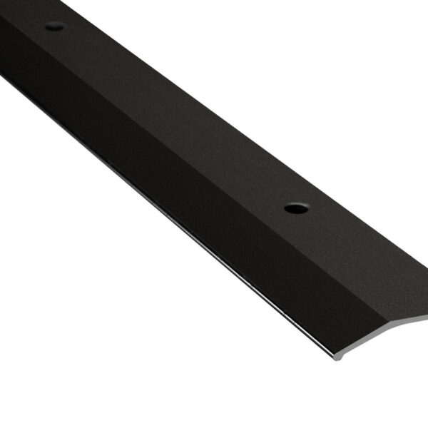 M-D PRO - Bevel Bar Aluminum #PBK Matte Black 3/8" (10 …