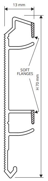 Progress Profiles - Wall Base Support for Proskirting LED Coex…