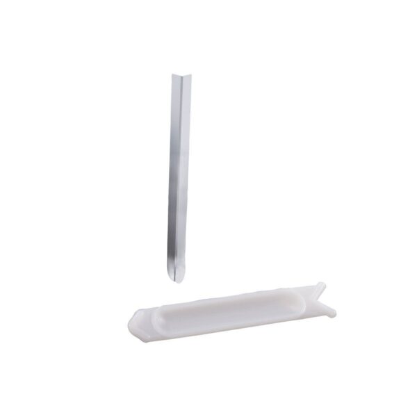 Crain - Outside Metal Corner Guard Tim Line Silver for Vinyl
