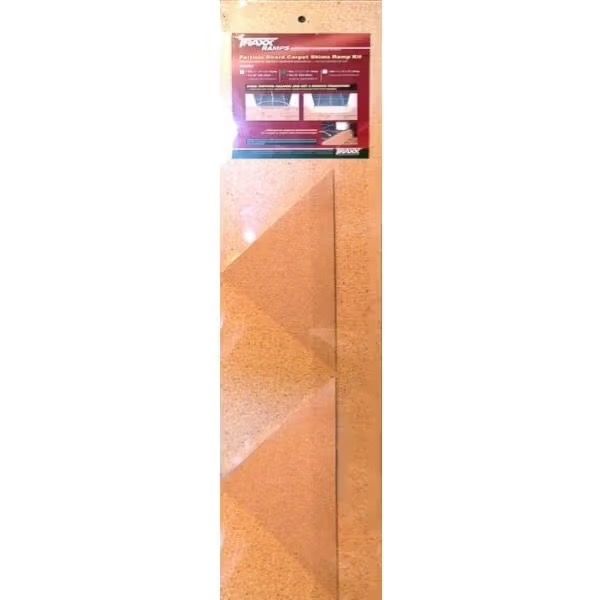Traxx - Carpet Shims Ramp Kit 2 sides - 3/8" x 8" x 32" (Pack of 6)