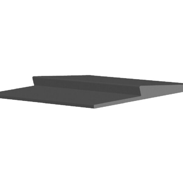 Core Flooring - Carpet Edge Trim Vinyl #1 Black - 1/8" (3.2 mm) x…
