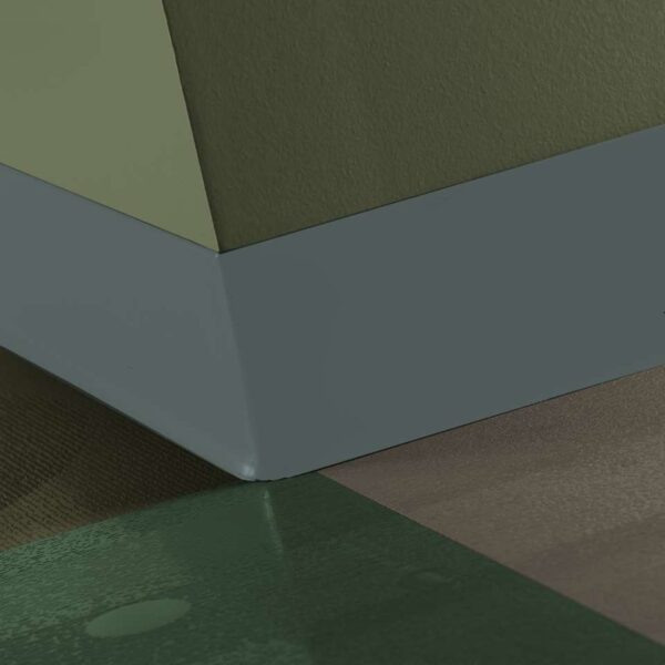 Tarkett - TightLock - Resilient 4 3⁄8” #TG6 Mink - Wallbase 75'
