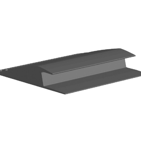 Core Flooring - Large Carpet Reducer Vinyl #1 Black - 1/4" (6.4 m…