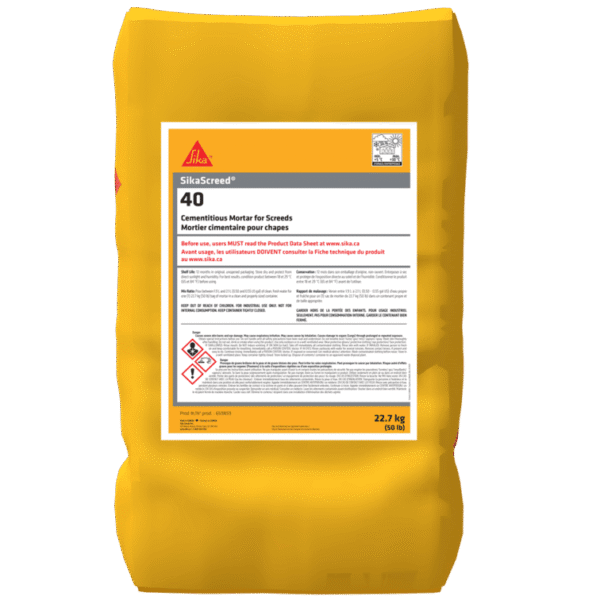 Sika - Polymer-Modified Cementitious Mortar SikaScreed-40…