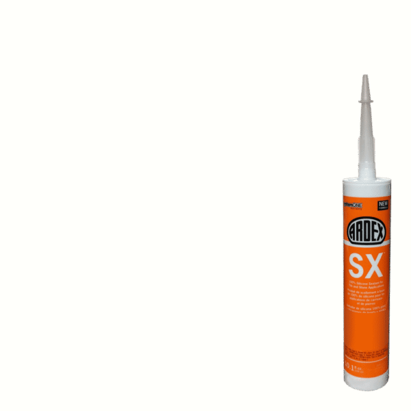 Ardex - SX 100% Silicone Sealant for Tile & Stone - Brilliant Wh…