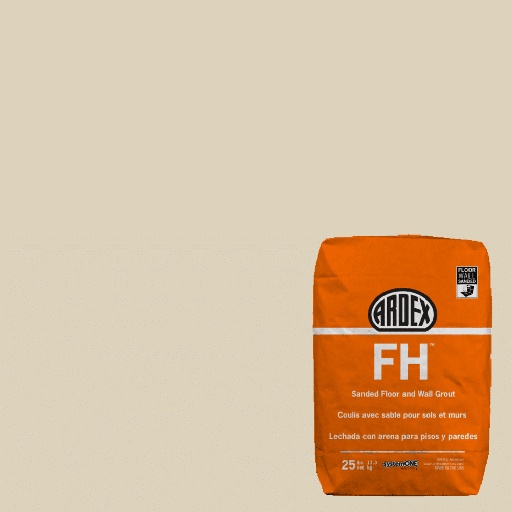 ardex - fh sanded floor & wall grout - sugar cookie #03 - 25 lb 1 ardex - fh sanded floor & wall grout - sugar cookie #03 - 25…