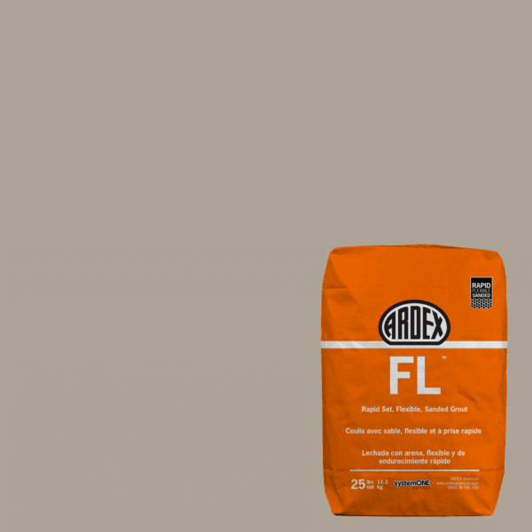 Ardex - FL Rapid-Set Flexible Sanded Grout - Dove Gray #18 - 25 lb