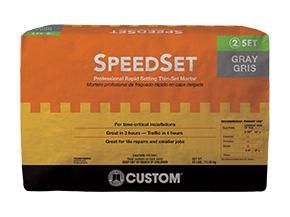 Custom Building Products - Thin-Set Mortar Fortified Spee…