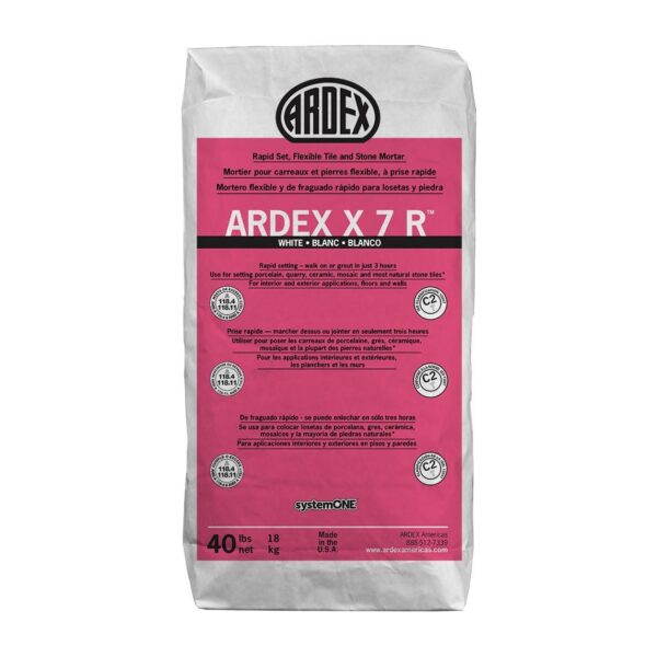 Ardex - X 7 R Rapid-Set Flexible Tile & Stone Mortar