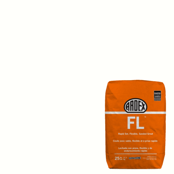 Ardex - FL Rapid-Set Flexible Sanded Grout - Brilliant White #35 - …
