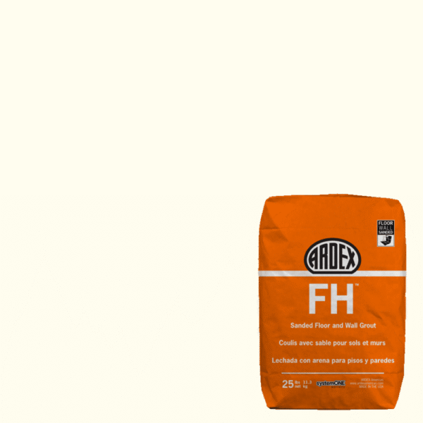 Ardex - FH Sanded Floor & Wall Grout - Polar White #01 - 25 lb