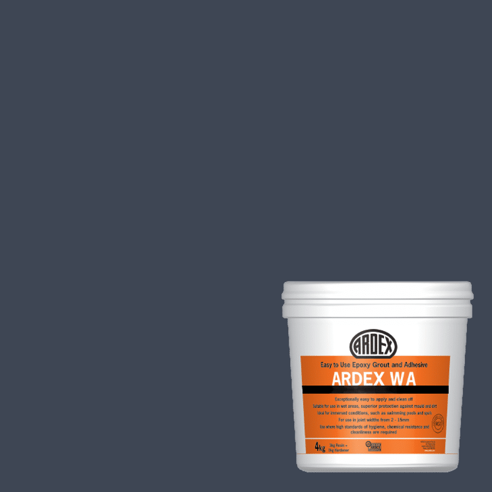 ardex - wa high performance 100%-solids epoxy grout - azure blue #27 - 4 kg 1 ardex - wa high performance 100%-solids epoxy grout - …