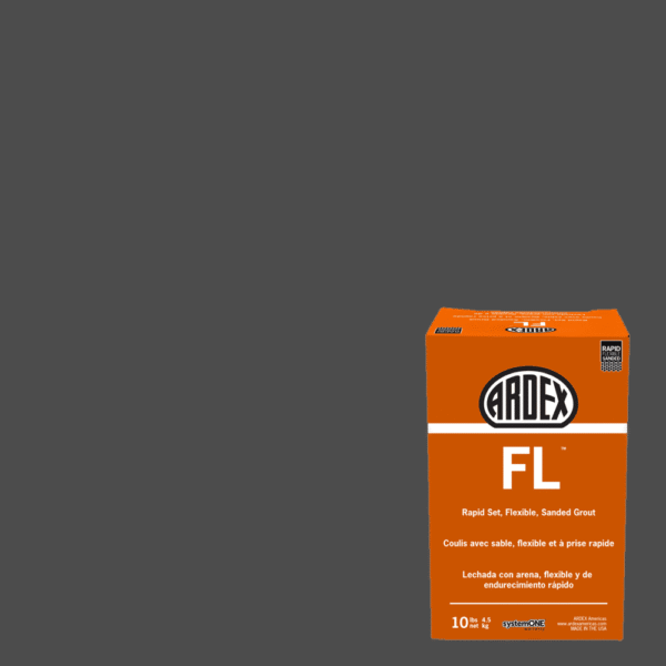 Ardex - FL Rapid-Set Flexible Sanded Grout - Charcoal Dust #23 - …