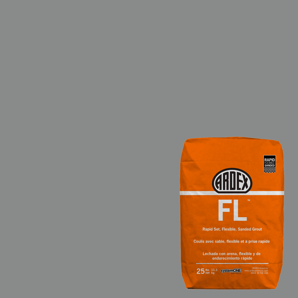ardex - fl rapid-set flexible sanded grout - silver shimmer #19 - 25 lb 1 ardex - fl rapid-set flexible sanded grout - silver shimmer #19 -…