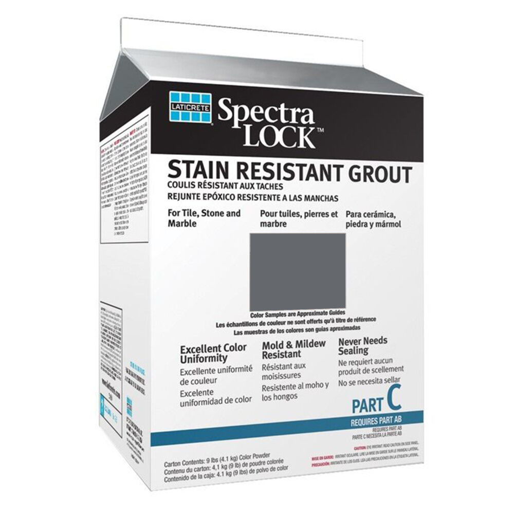 laticrete - spectralock pro premium grout part c colored powder #60 dusty grey 9 lb 1 laticrete - spectralock pro premium grout part c colored powd…