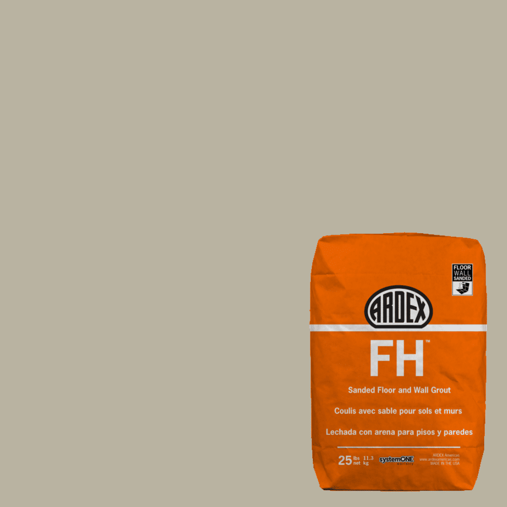 ardex - fh sanded floor & wall grout - irish creme #10 - 25 lb 1 ardex - fh sanded floor & wall grout - irish creme #10 - 25 lb