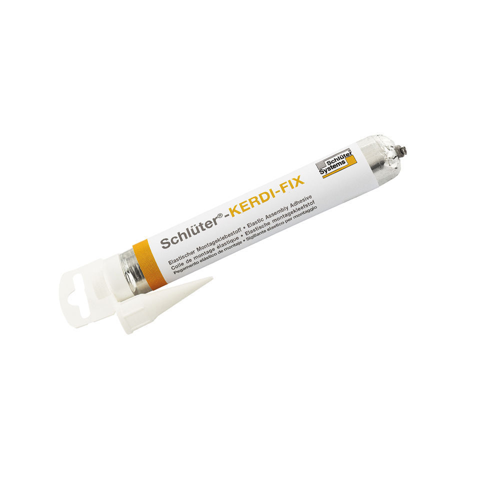 schluter - kerdi-fix sealing and bonding compound - grey 100 ml 1 schluter - kerdi-fix sealing and bonding compound - grey 100…