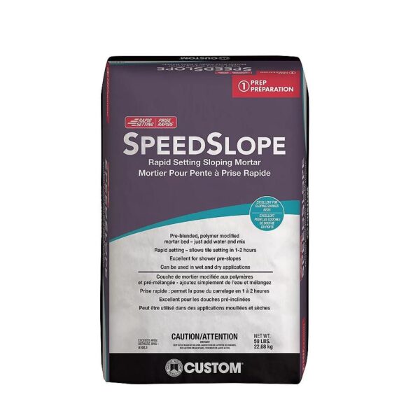 Custom Building Products - Tile Mortar Rapid Setting Sloping…