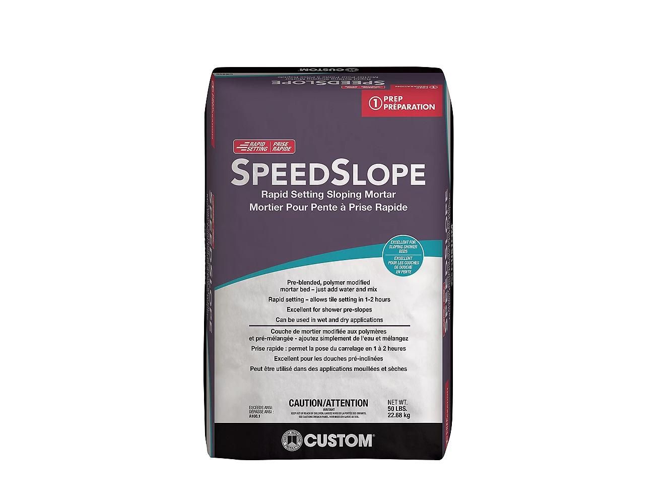 custom building products - tile mortar rapid setting sloping speedslope 50 lb 1 custom building products - tile mortar rapid setting sloping…