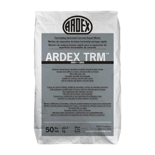 Ardex - TRM Fast-Setting Horizontal Concrete Repair Mort…