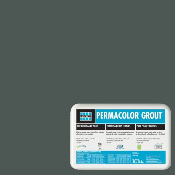 Laticrete - Permacolor Grout #45 Raven 25 lb