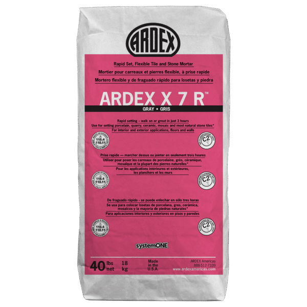Ardex - X 7 R Rapid-Set Flexible Tile & Stone Mortar