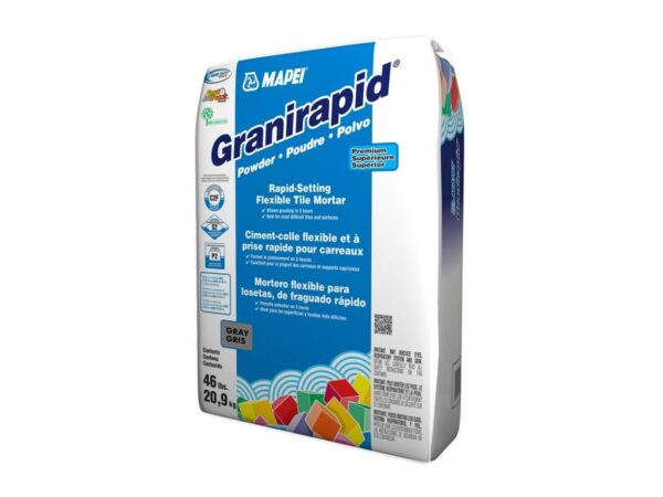 mapei - granirapid two-component flexible tile mortar
