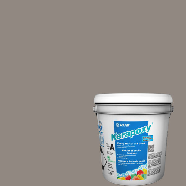 Mapei - Kerapoxy Kit Premium Epoxy Grout #5002 Pewter 3.79 L