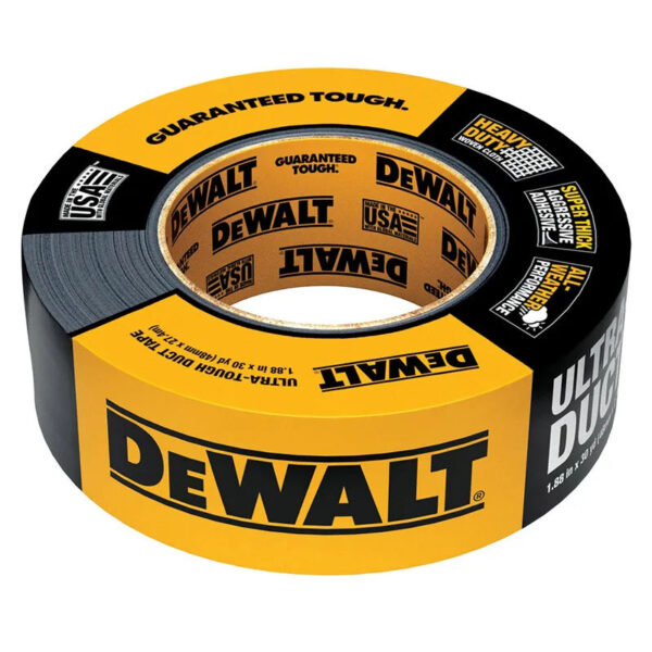 DeWalt - Ultra-Tough Thick Duct Tape Black 48 mm x 27 m