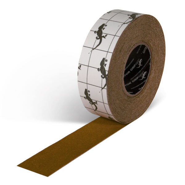 Incom - Gator Grip Anti-Slip Tape - Brown - 2" x 60'