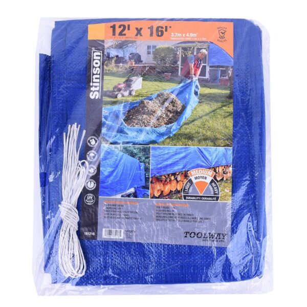 Toolway - Tarp Blue 12' x 16'