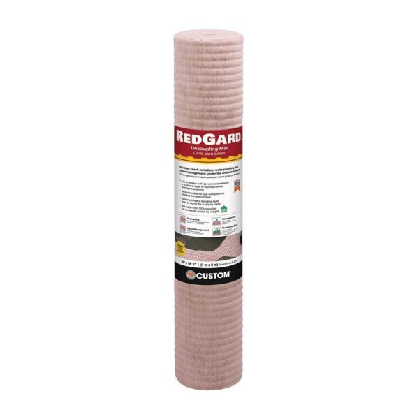Custom Building Products - Uncoupling Membrane RedGard …