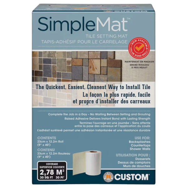 Custom Building Products - Tile Setting Adhesive Mat Simple…