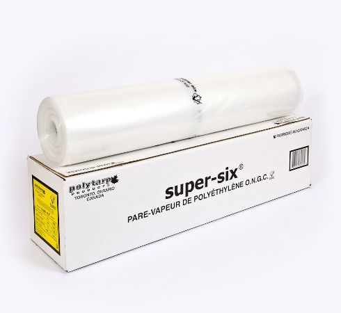 Polytarp - Vapor Barrier Super Six 10' x 150' - 6 mil (1500 sqft)