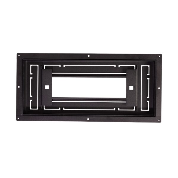 Fittes - Flush Floor Vent Luxe Black Matte 6" x 14"