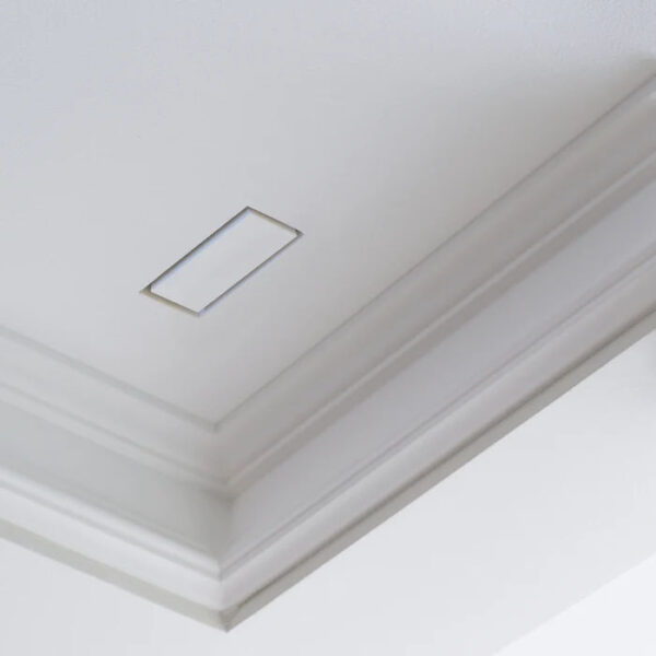 Fittes - Flush Drywall Vent Luxe Satin White 8" x 8"