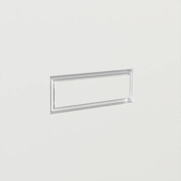Fittes - Drywall Vent Flush Luxe+ Double Channel White 10" x 3…