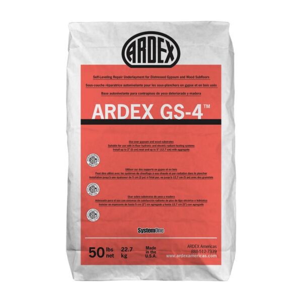 Ardex - GS-4 Self-Leveling Repair Underlayment for Dis…