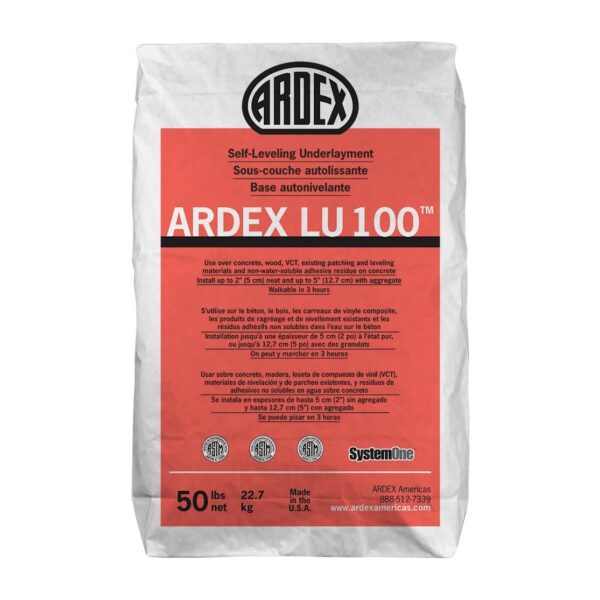 Ardex - LU 100 Self-Leveling Underlayment - 50 lb