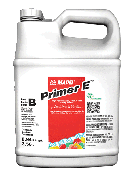 mapei - primer e high-performance 100%-solids epoxy primer part b - 3.56 l 1 mapei - primer e high-performance 100%-solids epoxy primer p…