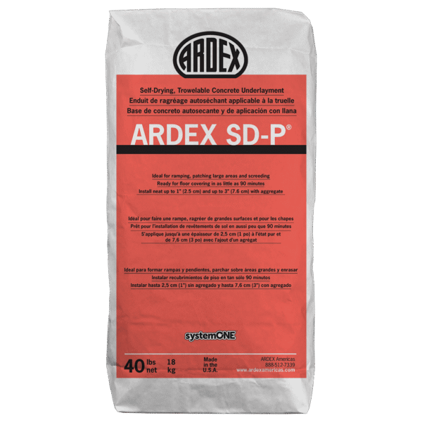 Ardex - SD-P Self-Drying Trowelable Concrete Underlaym…