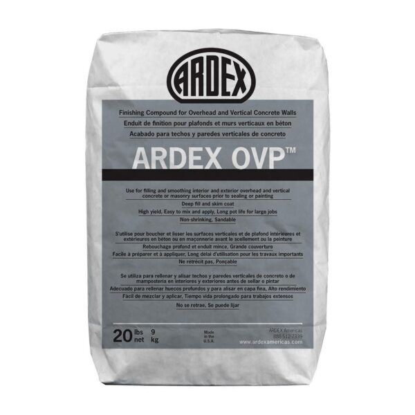 Ardex - OVP Finishing Compound for Overhead and Vertica…